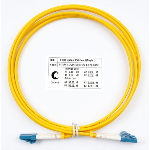 Оптические патч-корды LC-LC 9/125 Cabeus
